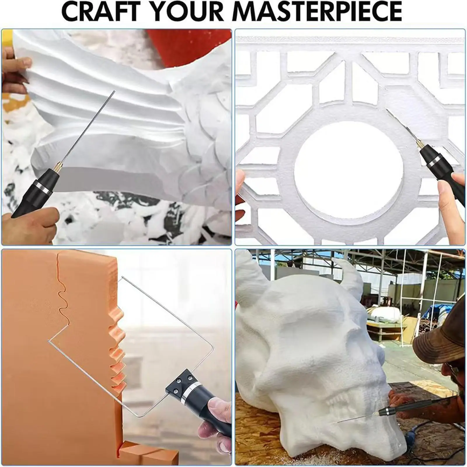 Foam Cutting Pen Practical Hot Wire Knife Safe Melt Machine Quick Heating Heat for Crafts Engraving