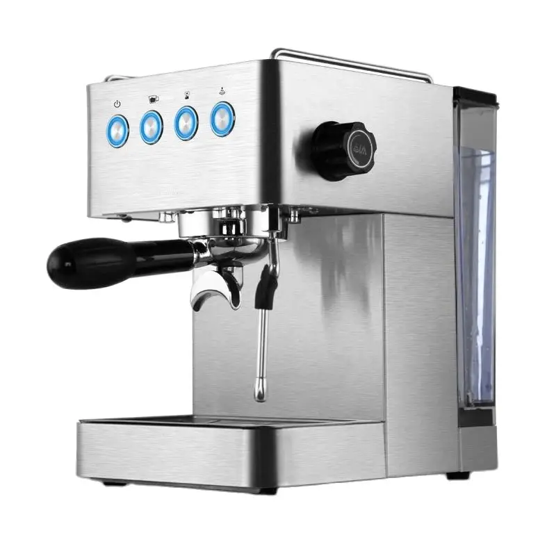

220V Italian Coffee Maker CRM3005E 15 Bar Extraction Pressure Espresso Coffee Machine 1.7L Water Tank Hot Steam 58MM Cafe Handle
