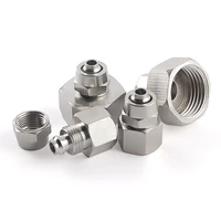 kpcf coper 18 14 38 12 bsp female pneumatic fittings push in quick connector release air fitting od