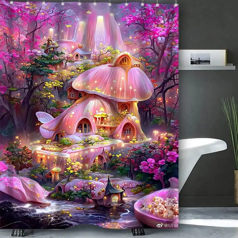 

Водонепроницаемая занавеска для душа Dream View Cottage