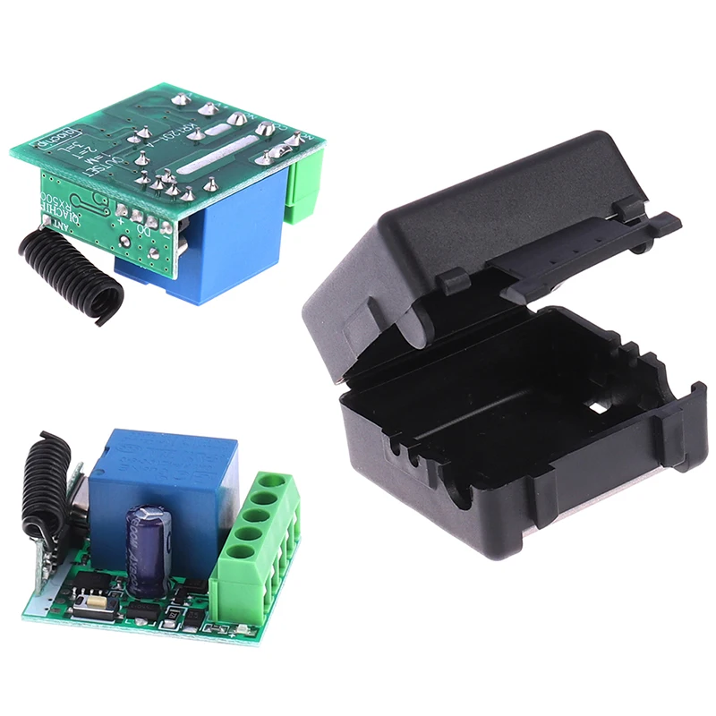 

Universal Wireless Remote Control Switch DC 12V 1CH Relay Receiver Module RF Transmitter 433Mhz Smart Home Remote Controls