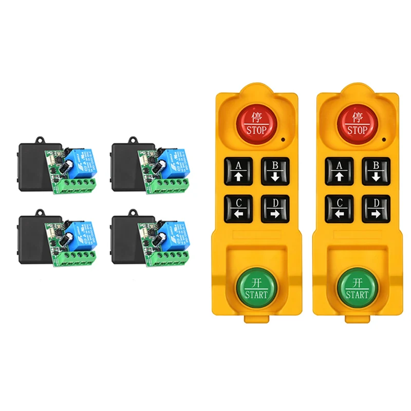 

2000m 433 Mhz DC12V 1CH 10A Wireless Remote Control LED Light Switch Relay Output Radio RF Transmitter And 433 MHz Receiver