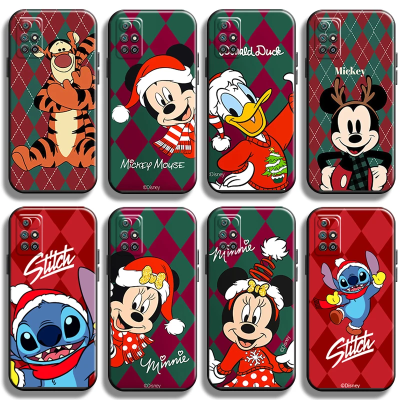 

Disney Mickey Mouse Stitch For Xiaomi Redmi 10 Phone Case Funda Black Cover Coque Shockproof Back TPU Cases Carcasa