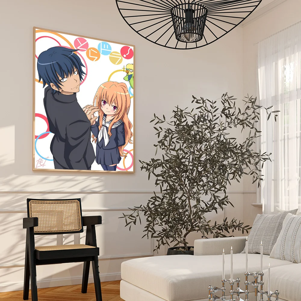 Тордора! Аисака Таига наклейка-плакат современный стиль