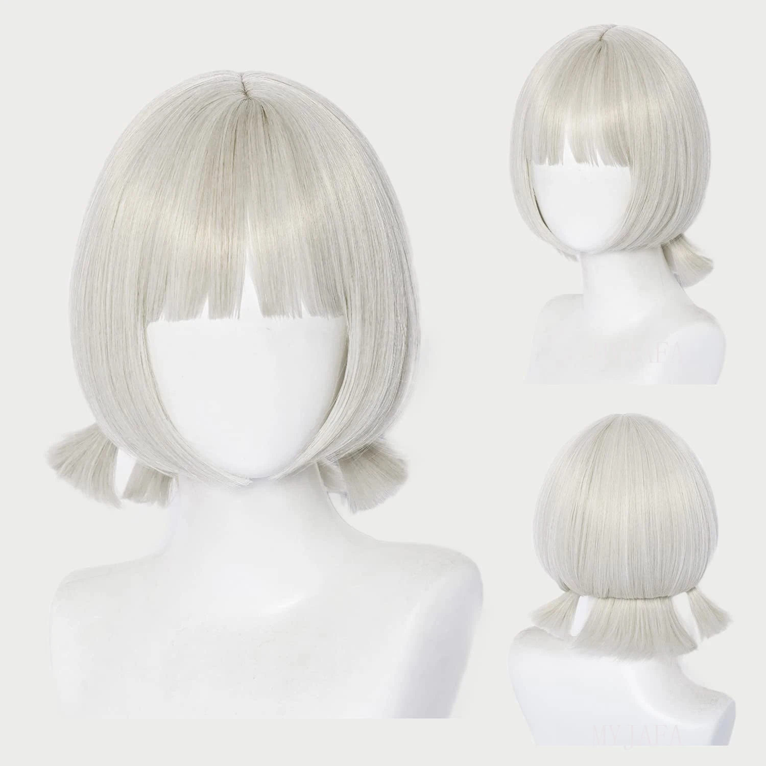 

High Quality Genshin Impact Sayu Wig Cosplay Simulated Game Scalp Heat Hair Anime Resistant Synthetic Styled Wigs + Wig Cap