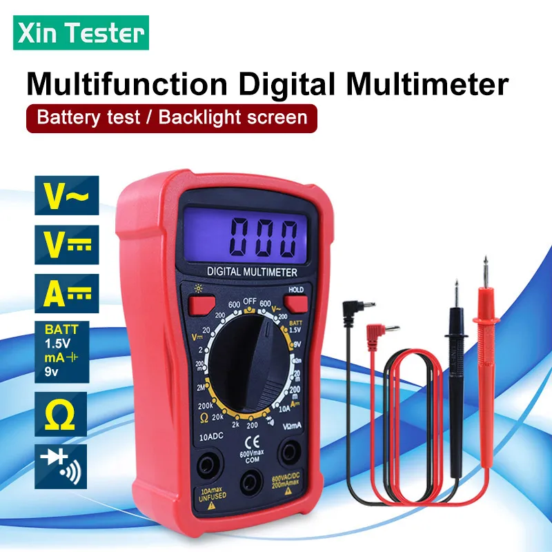 

Цифровой вольтметр постоянного и переменного тока XT830