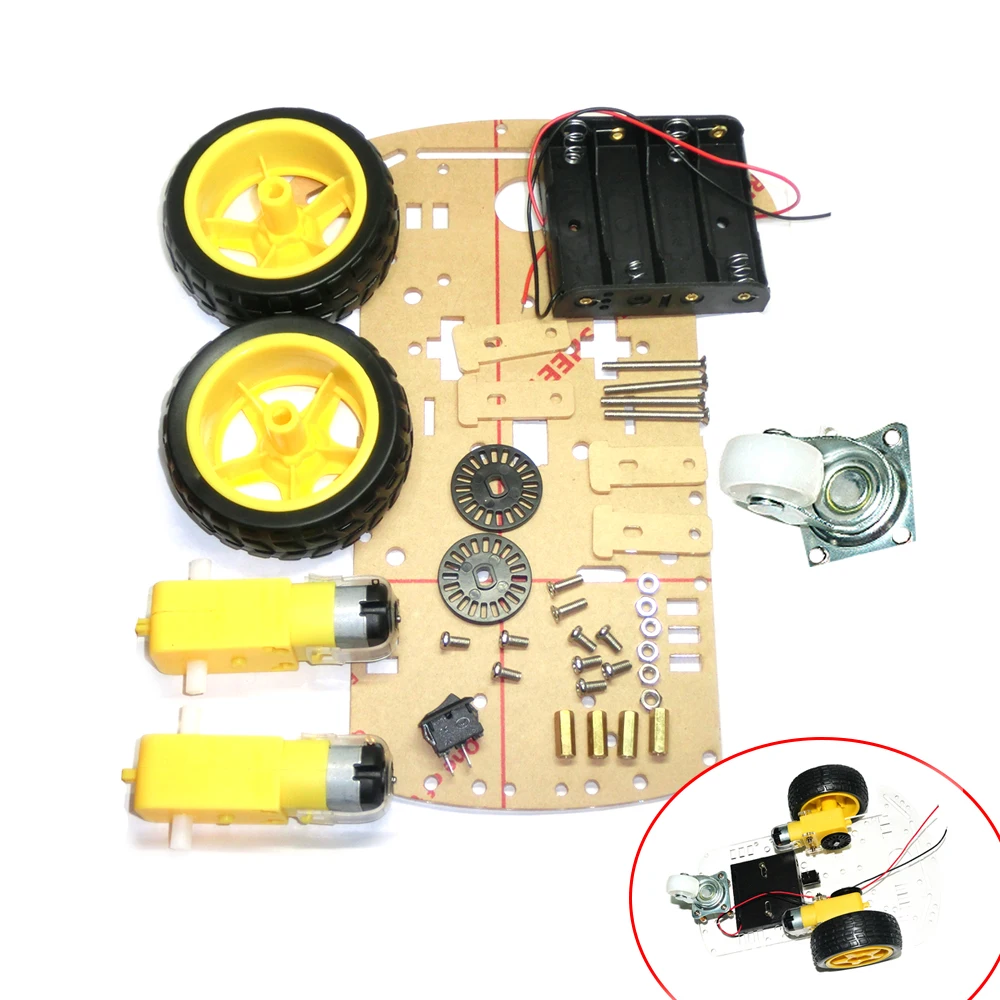 Комплект шасси для робота Arduino 2WD