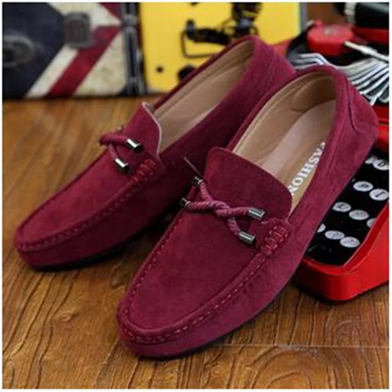 

High Quality Moccasins Male Flats Men'S Casual Driving Shoes Comfortable Leather Dad Shoes Men Fashion Loafers Chaussures Hommes