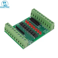 dc 12v 24v 8ch optocoupler isolation module 8 channel npn low high level output signal converter