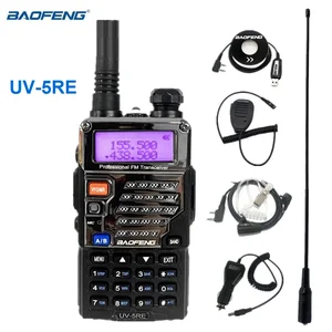 Портативная Двухдиапазонная Любительская рация BAOFENG, портативная Любительская рация, Любительский радиоприемник, сканер UV 5R, рация