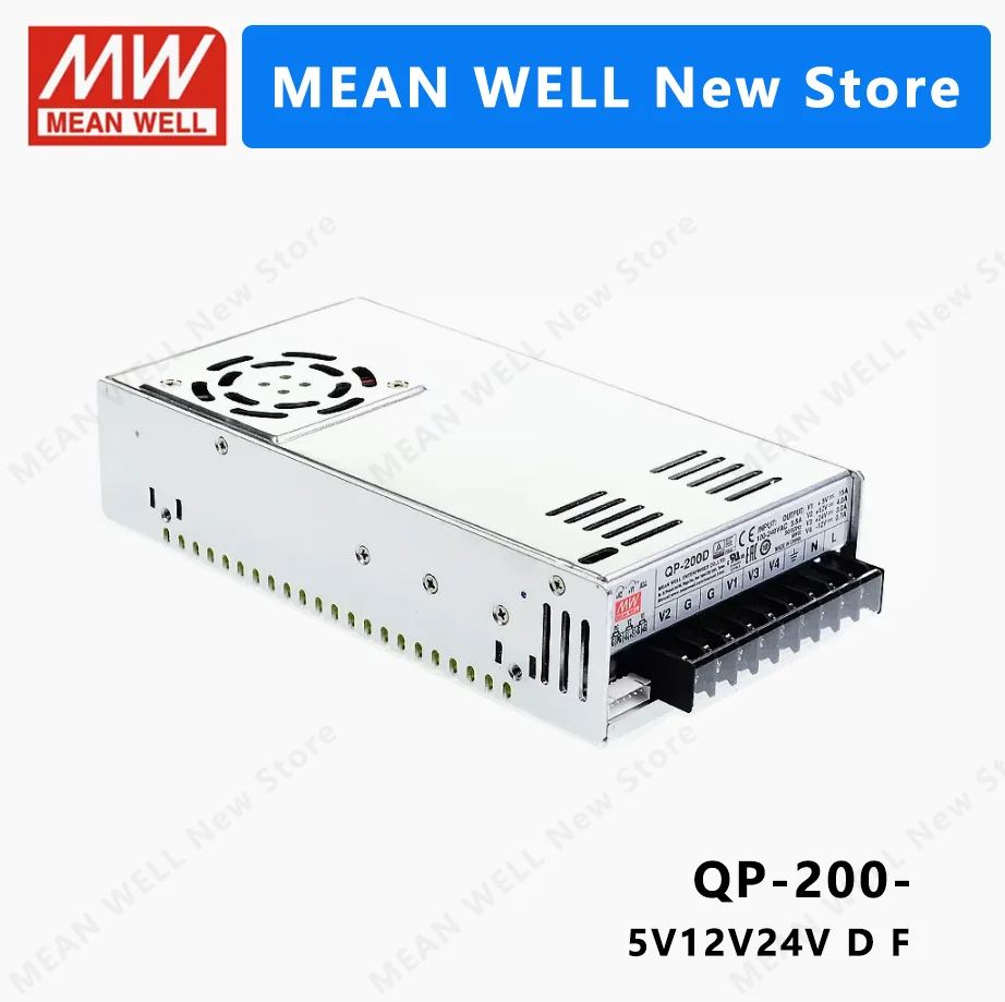 MEAN WELL QP-200 QP-200D QP-200F Блок питания MEANWELL QP 200 Вт