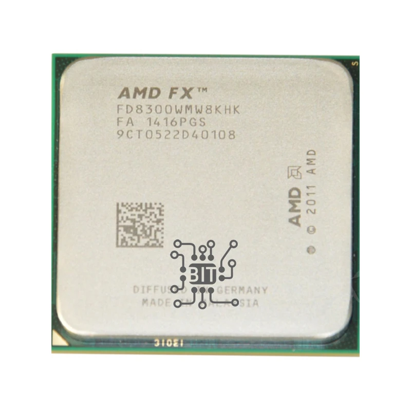 Amd Fx8300 fx 8300 Fx8300 3.3 Ghz Oito-núcleo 8m Processador Socket Am3 Mais Cpu 95w Fx9300 Pacote a Granel