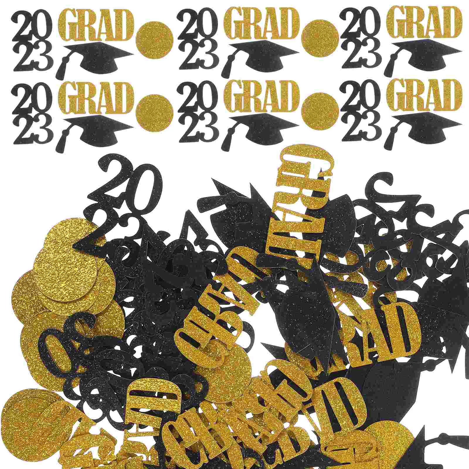 

Graduation Table Party Decor Decoration Centerpieces Multi Functional Desktop School Decorative Festival Glitter Supplies