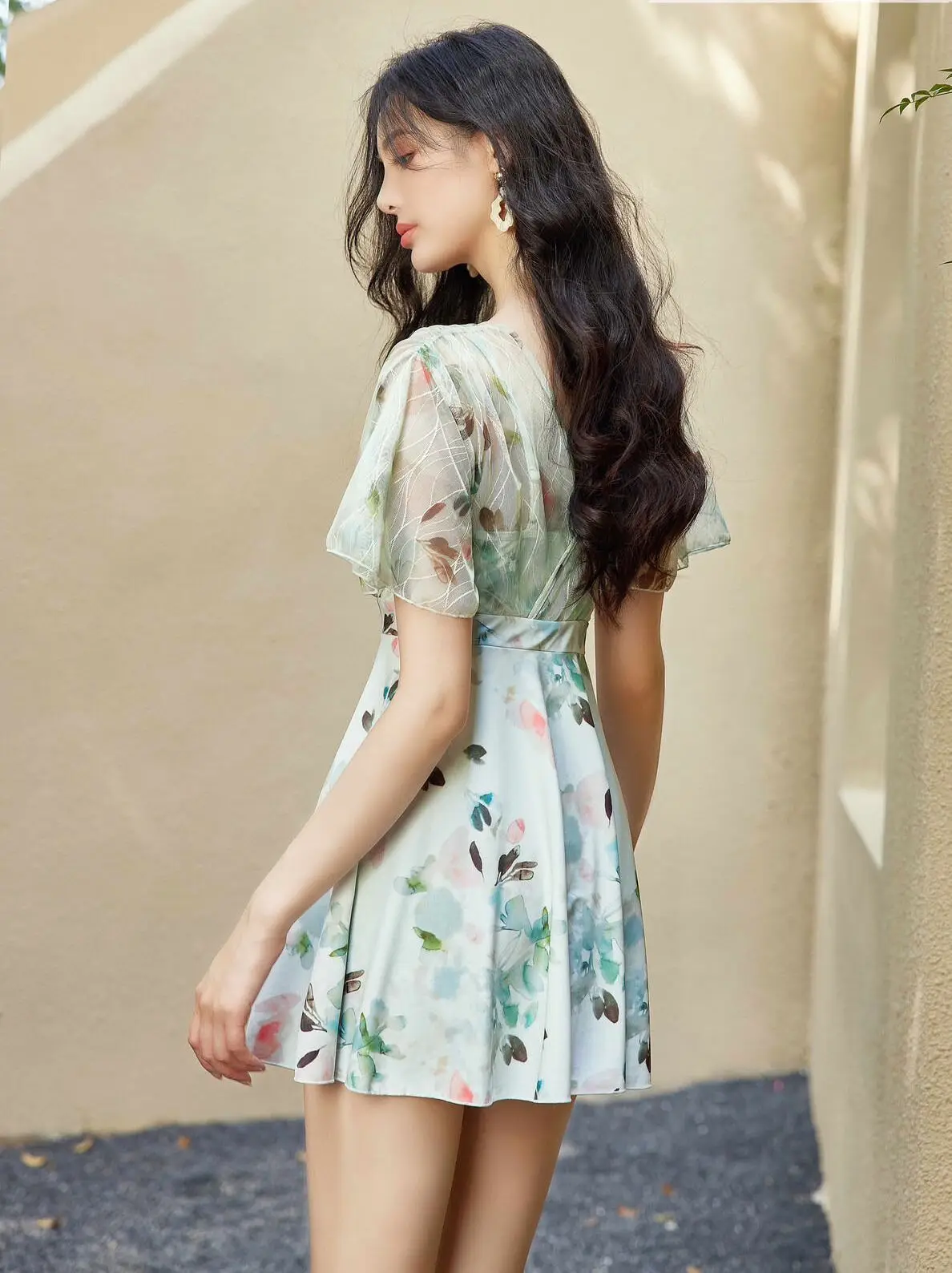 Купальник Trumpeter новинка 2024 аквапарк толстая сестра закрывающий живот цельный