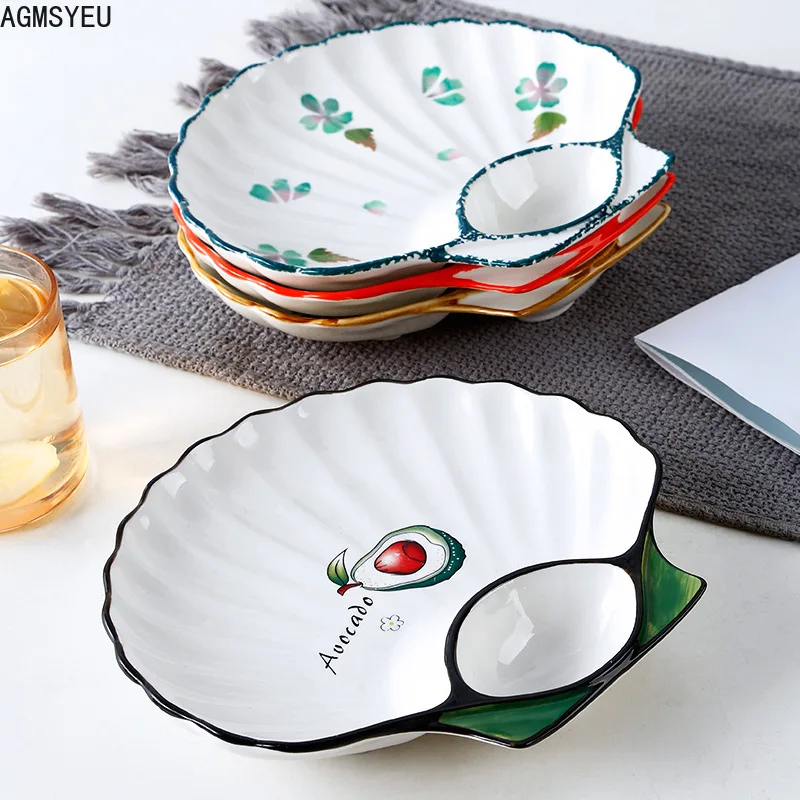 AGMSYEU креативные рандомные керамические поделки ракушки разноцветные насадки