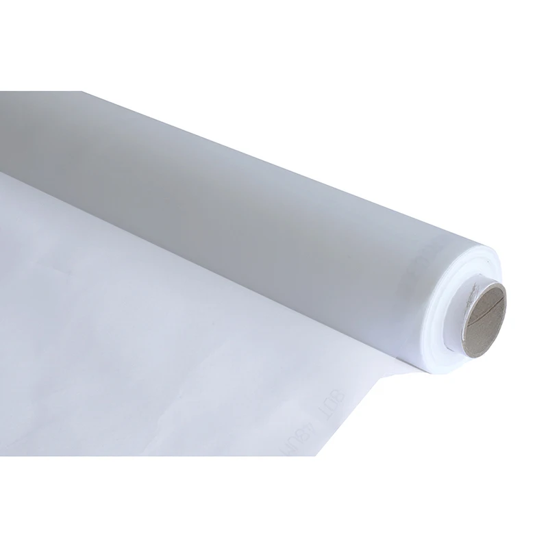 

White 127/145/165/280/315cm Silk Screen Mesh 20T 50Mesh 100UM Durable Polyester Screen Printing Mesh Fabric 1/5/10/30Meters