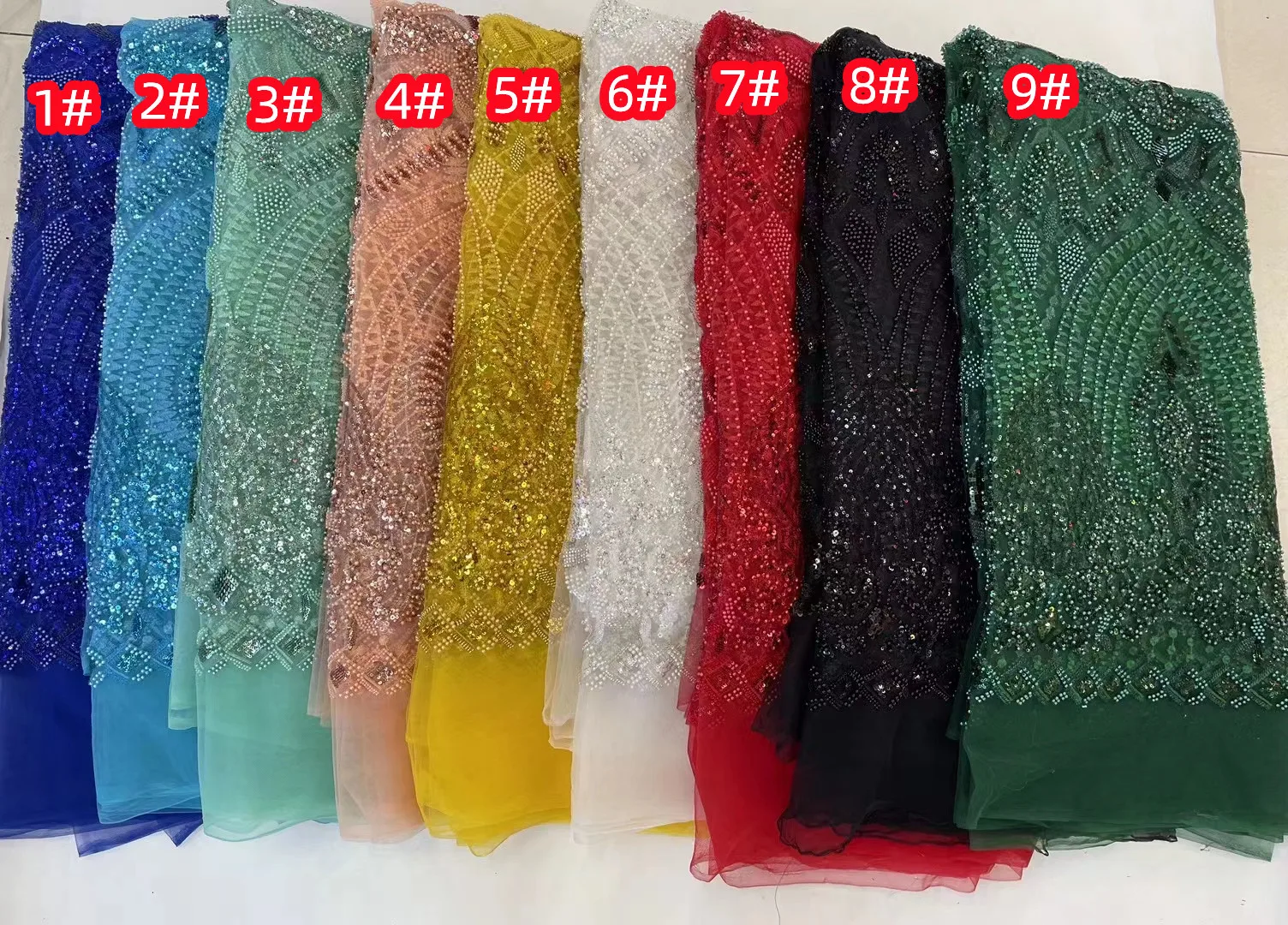 Новое блестящее кружевное Сетчатое вышитое бисером платье роскошное модное