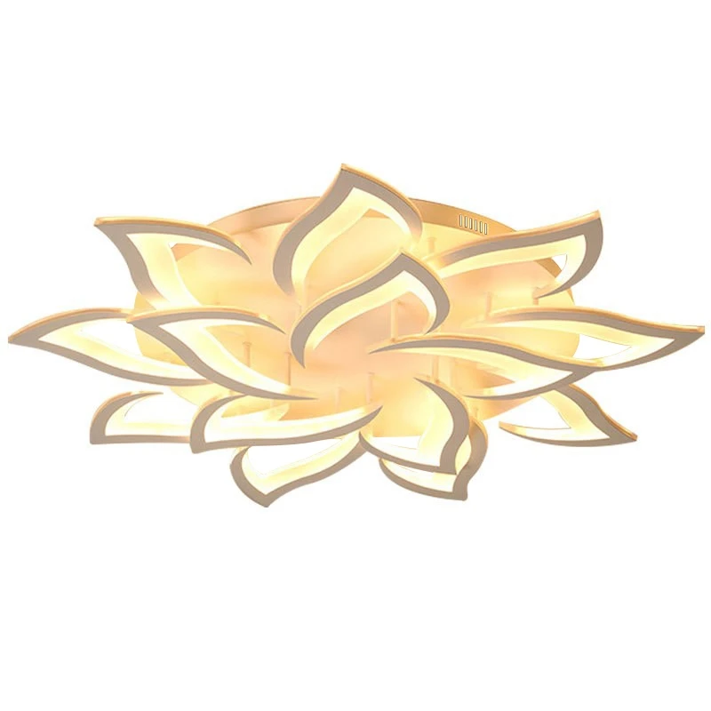 Современная светодиодная люстра с дистанционным управлением светильник для