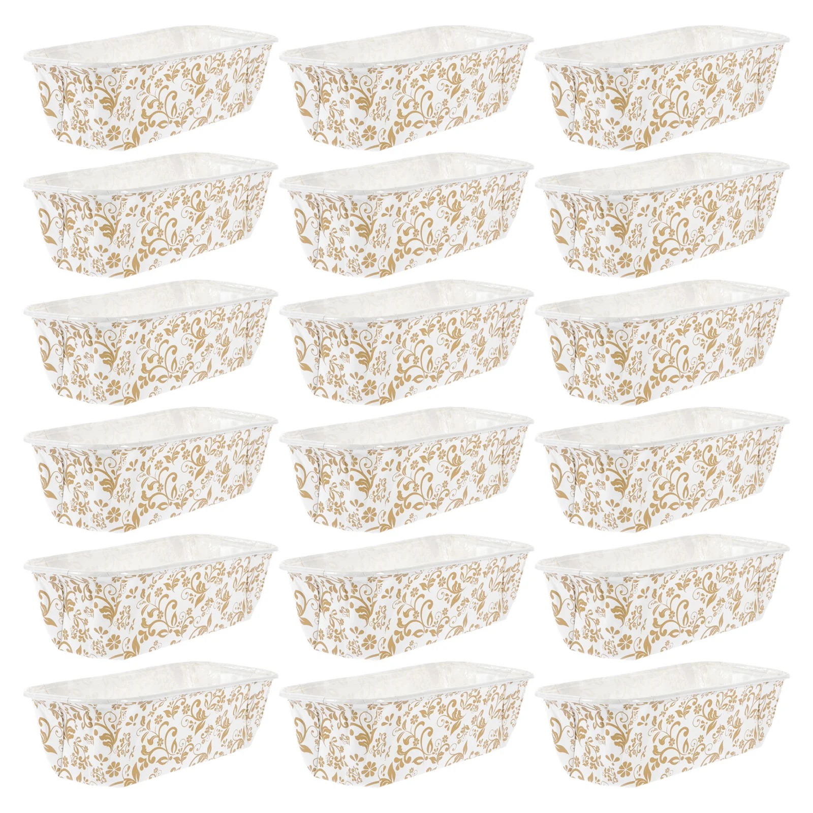 

50 Cake Paper Trays Boat Shape Paper Cake Cups Multi-function Cake Cups