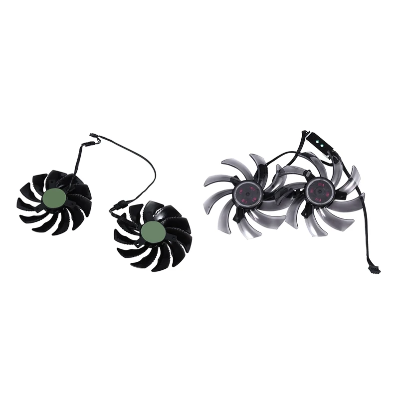 

1 пара, охлаждающий вентилятор для видеокарты, 85 мм