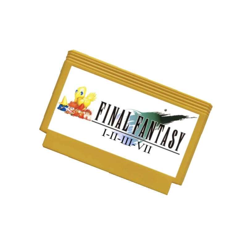 

Игровой картридж финал Фэнтези I, II, III, VII 1237 REMIX, 11 в 1 для игровой консоли FC 60pin видеокарты