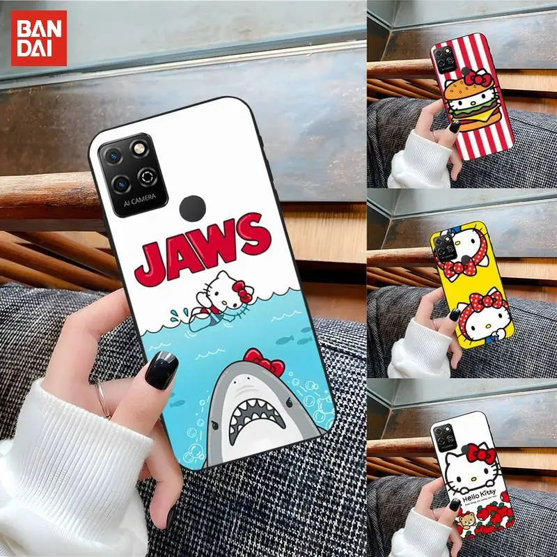 

Bandai Cute Hello Kitty Phone Case Fundas Shell for Huawei Honor 7A Pro 20 10 Lite 7C 8A 8X 8S 9X 10I 20I Cover High Quality