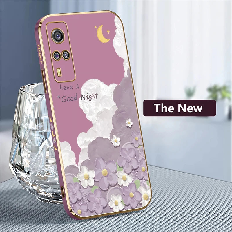 Чехол для телефона Vivo Y30 Y30i Y30G Y31 Y33 Y33S Y33T Y35 Y36 Y50 Y51A Y53S Y55 Y66 Y67 Y70 2020 Силиконовый чехол