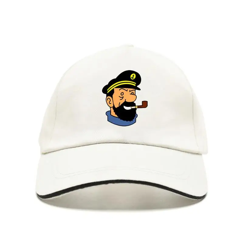 

Новая Кепка, кепка, кепка tain Haddock Tintin, бейсболка с мультяшным рисунком