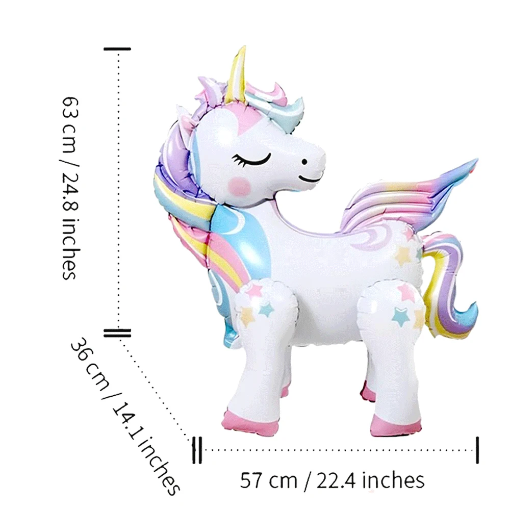 

Фольгированный шар с единорогом EsenTroye 32 дюйма