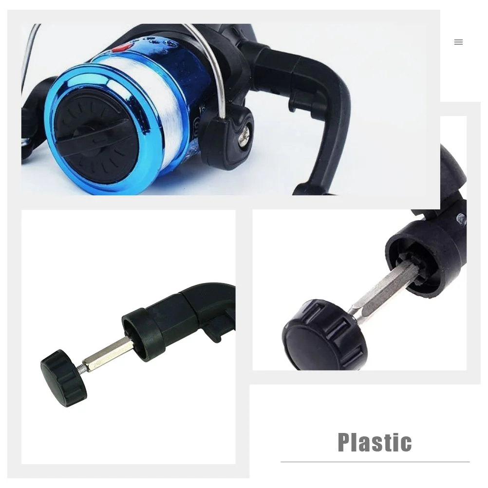 2 шт. рыболовная спиннер поворотный рычаг уличные ручки для катушек речные