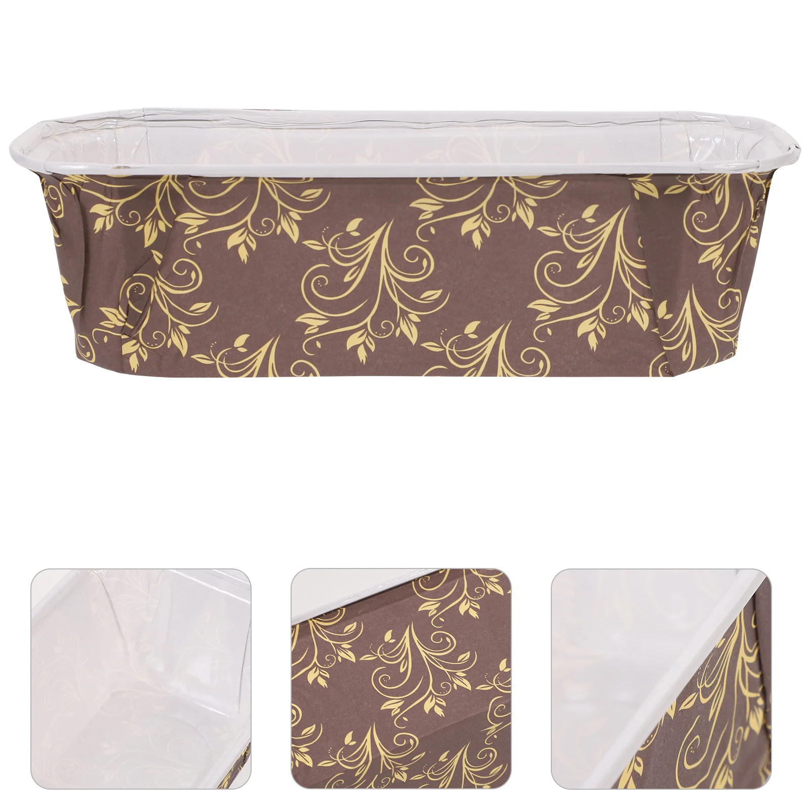 

Paper Liners Bread Loaf Baking Boat Tray Cake Cupcake Cups Pan Packing Mousse Trays Box Snack Serving Hot Dog Party Packaging