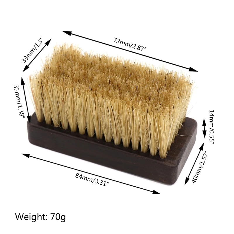 

Creative Design Brush Antique Brush African Blackwood Brush Compact Size Cleaning Brush Facial Cleaning Mustache Brush