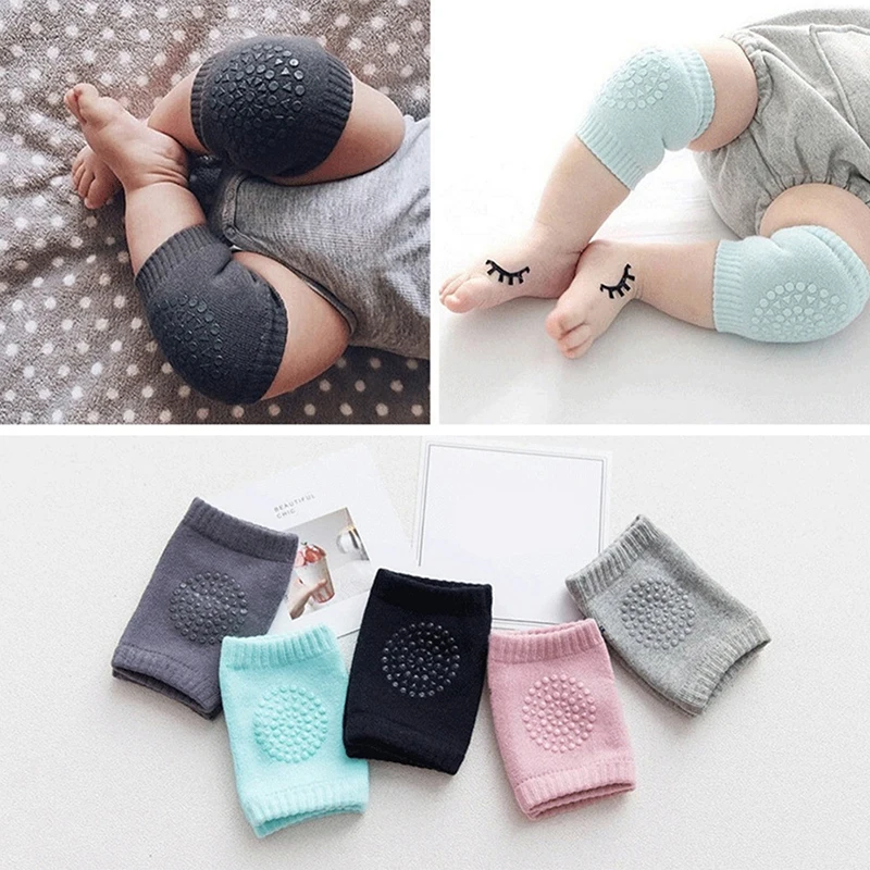 

Toddler Kids Kneepad Protector Soft Thicken Non-Slip Dispensing Safety Crawling Baby Leg Warmers Well Knee Pads For Child