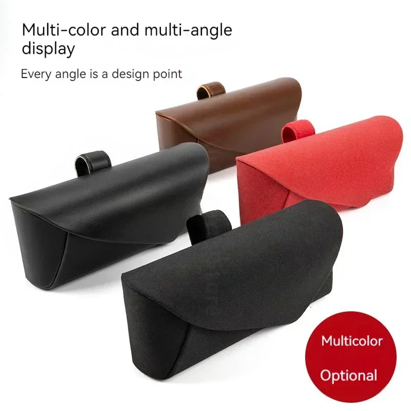 Автомобильный солнцезащитный козырек из замши и кожи для Mercedes Benz A B C E S Class W204 W205