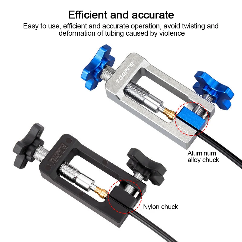 

2 in 1 Bicycle Brake Hydraulic Hose Needle Driver Cutter Repair Tool for MTB Road Bike Hydraulic Brake