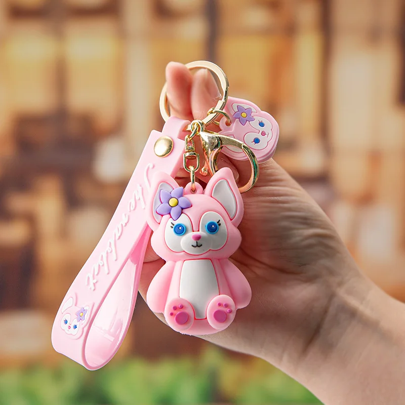 

Pink Backpack Key Case Pendant Key Pendant Cute Doll Couple Bag Keychain