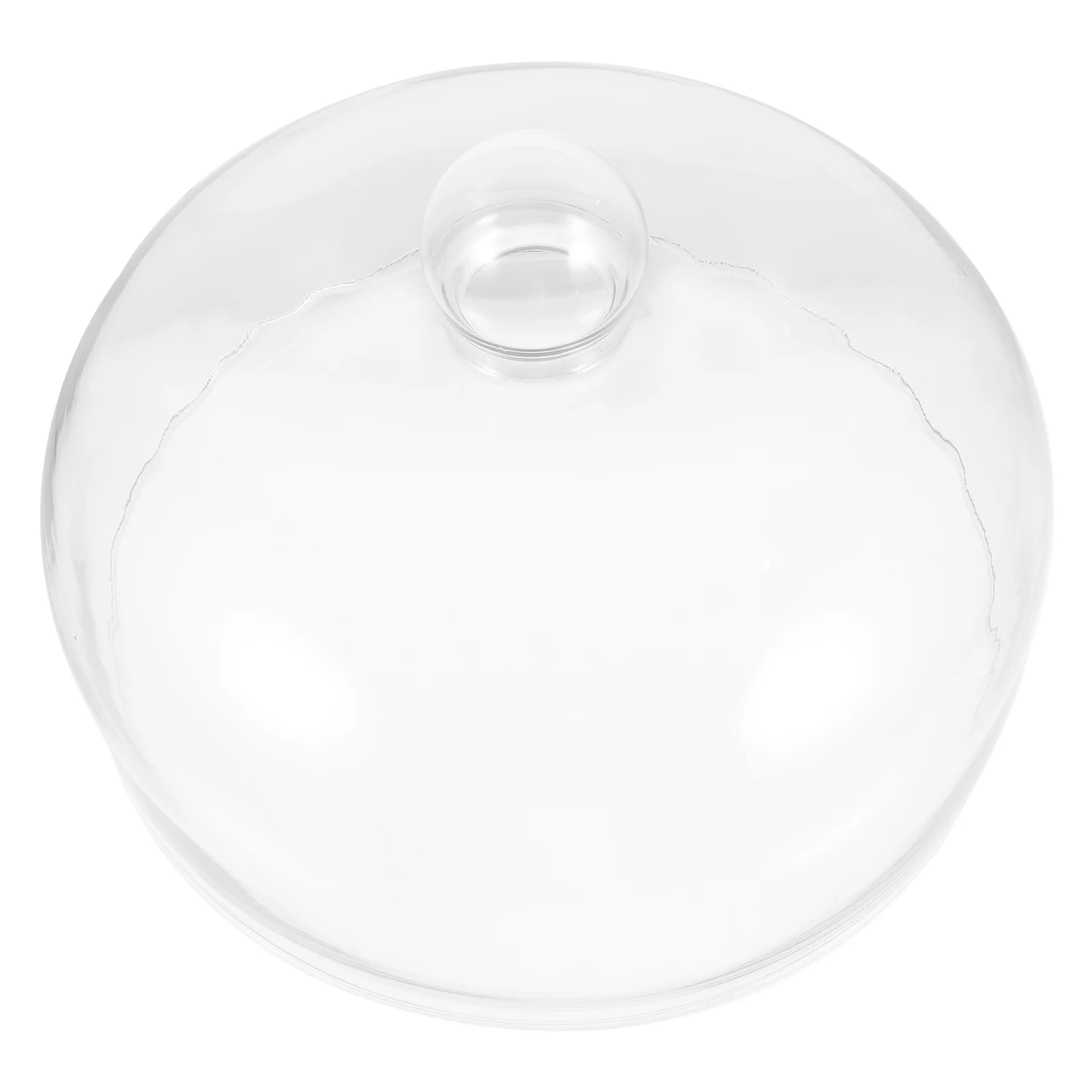 

Clear Glass Cake Dome Cover Party Dessert Dome Cover Lid Home Glass Cake Cover Dome