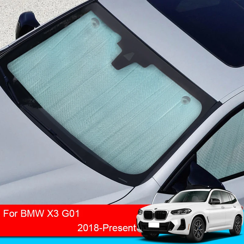 

For BMW X3 G01 2018-2025 Car Sunshades UV Protection Cover Side Window Curtain Sun Shade Visor Windshield Mat Car Accessories