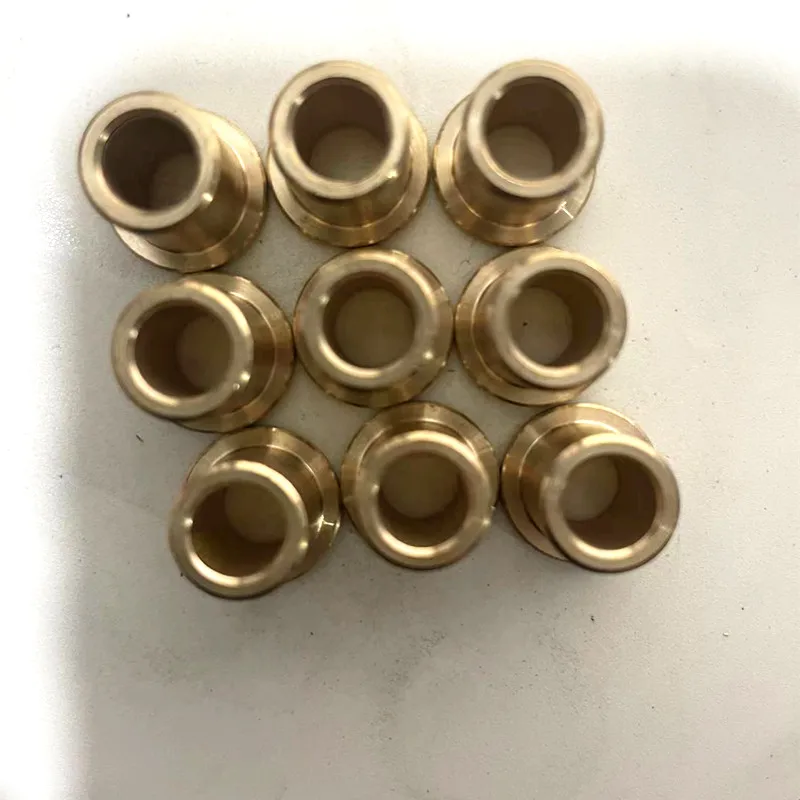 5 шт. ID 16/18 мм фланцевый самосмазывающийся подшипник Порошковая металлургическая