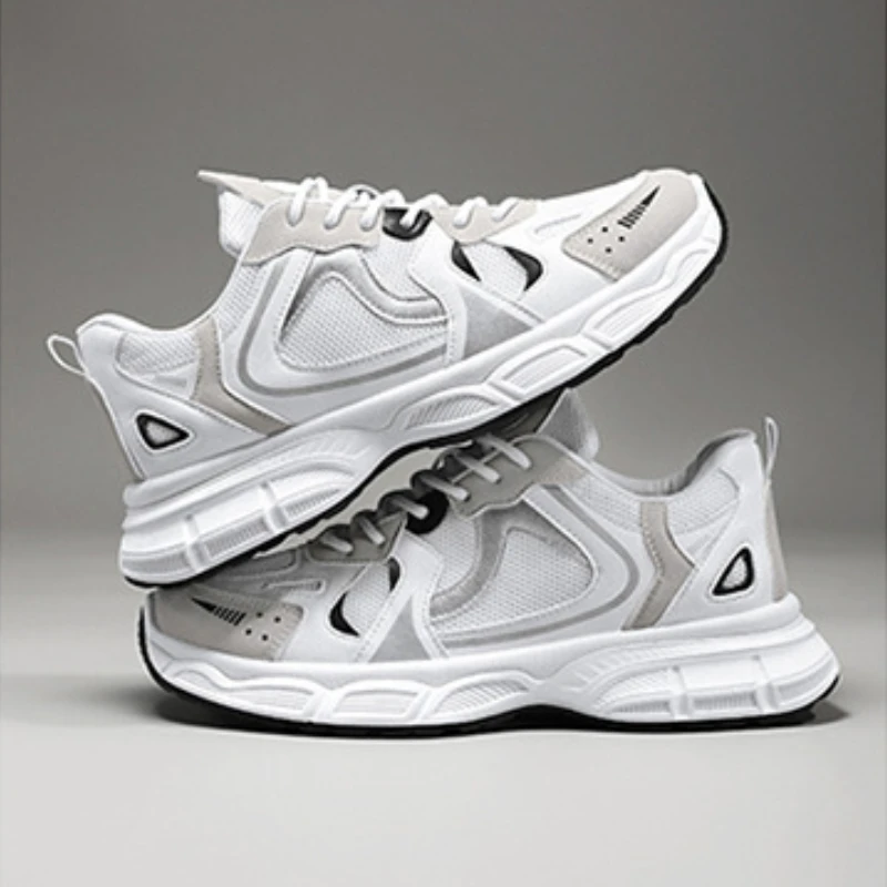 Модные мужские кроссовки 2025 года дышащие амортизирующие дышащая мужская