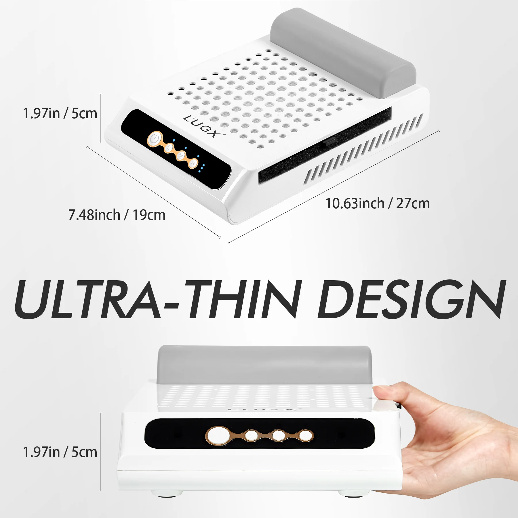 LUGX Pro 70 Вт Профессиональный Мощный беспроводной Перезаряжаемый пылесос для