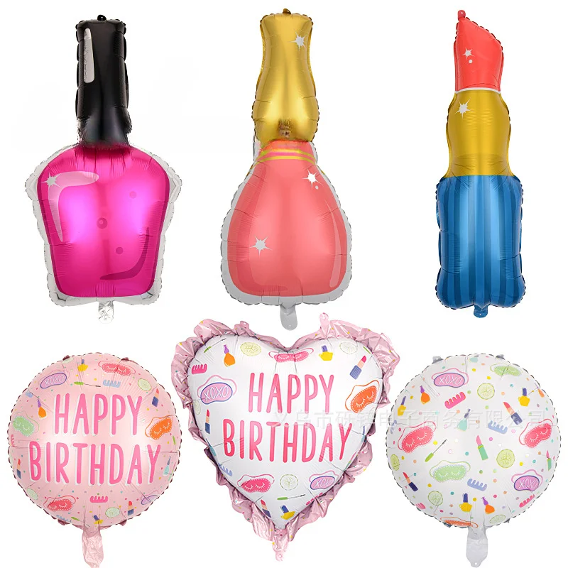 Красивая Пижама с алюминиевой пленкой воздушный шар лак для ногтей в форме