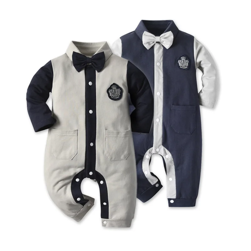 Spring Autumn New Boys Clothings Baby's Rompers Baby Boy Outfit One-Pieces Bodysuits