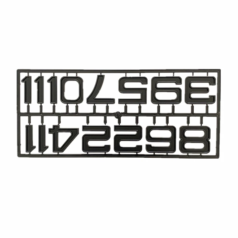 Арабские цифры 5 см x 4 черный цвет сделай сам фотомеханизм наборы аксессуаров -