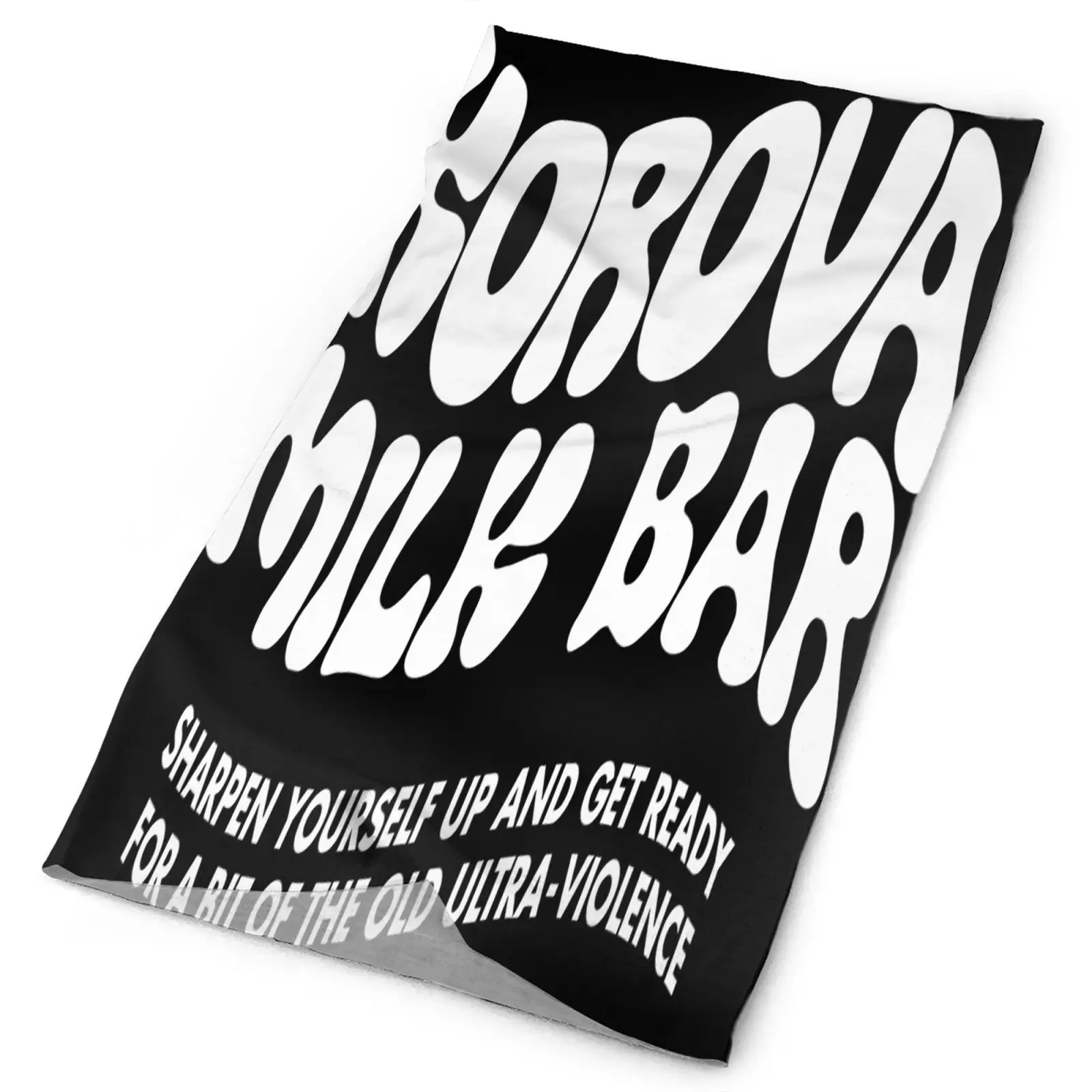 

Бандана Korova Milk Bar 100 Droogs A мужская, обогреватель для шеи, женская и мужская бандана, бандана, мужской шарф для лыж, маска для лица, тактическая Э...