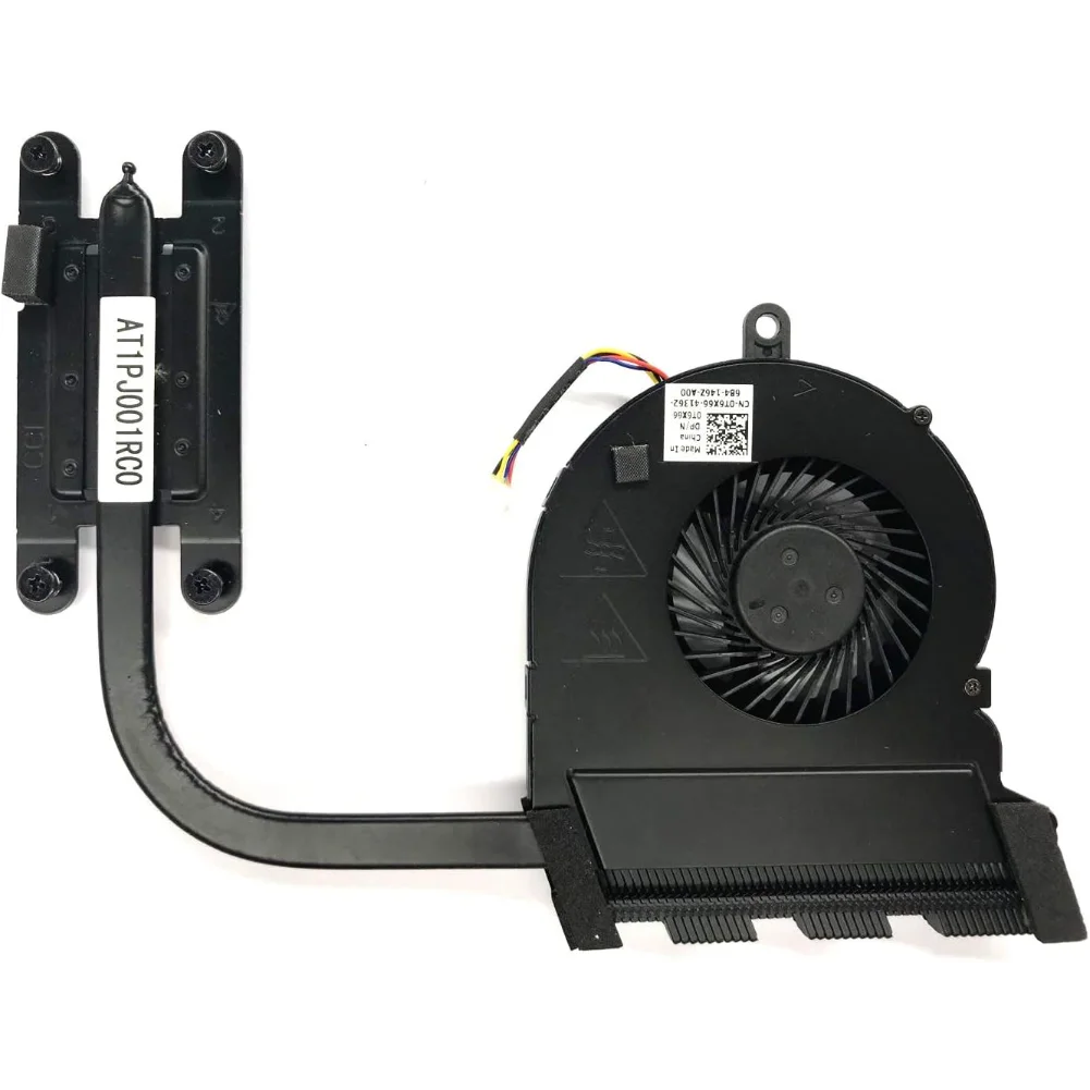 Сменный вентилятор для процессора Dell Inspiron 5565 5567 5767, охлаждающий вентилятор с радиатором DP/N 0T6X66 CN-0T6X66 T6X66