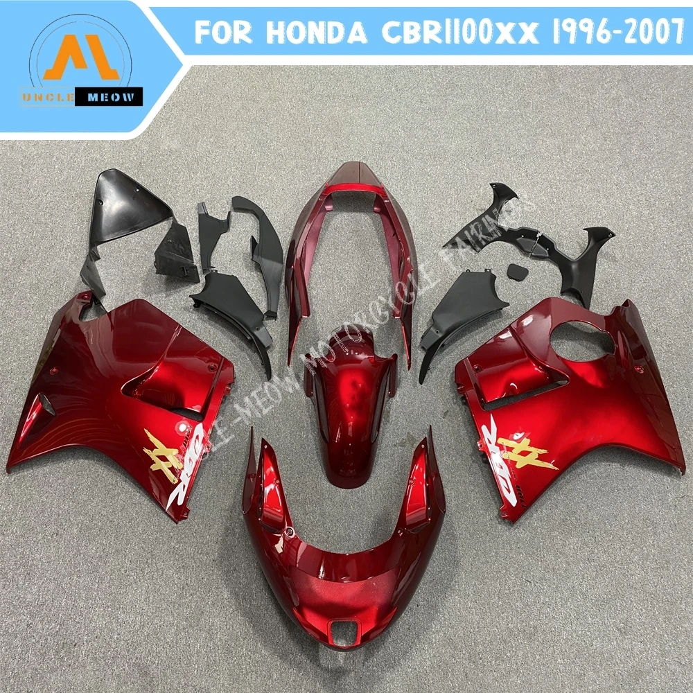Фото Комплект обтекателей для мотоцикла HONDA blcabird CBR1100XX 1996-2007 CBR 1100 XX 1100XX высококачественный АБС-пластик полный комплект кузова №1