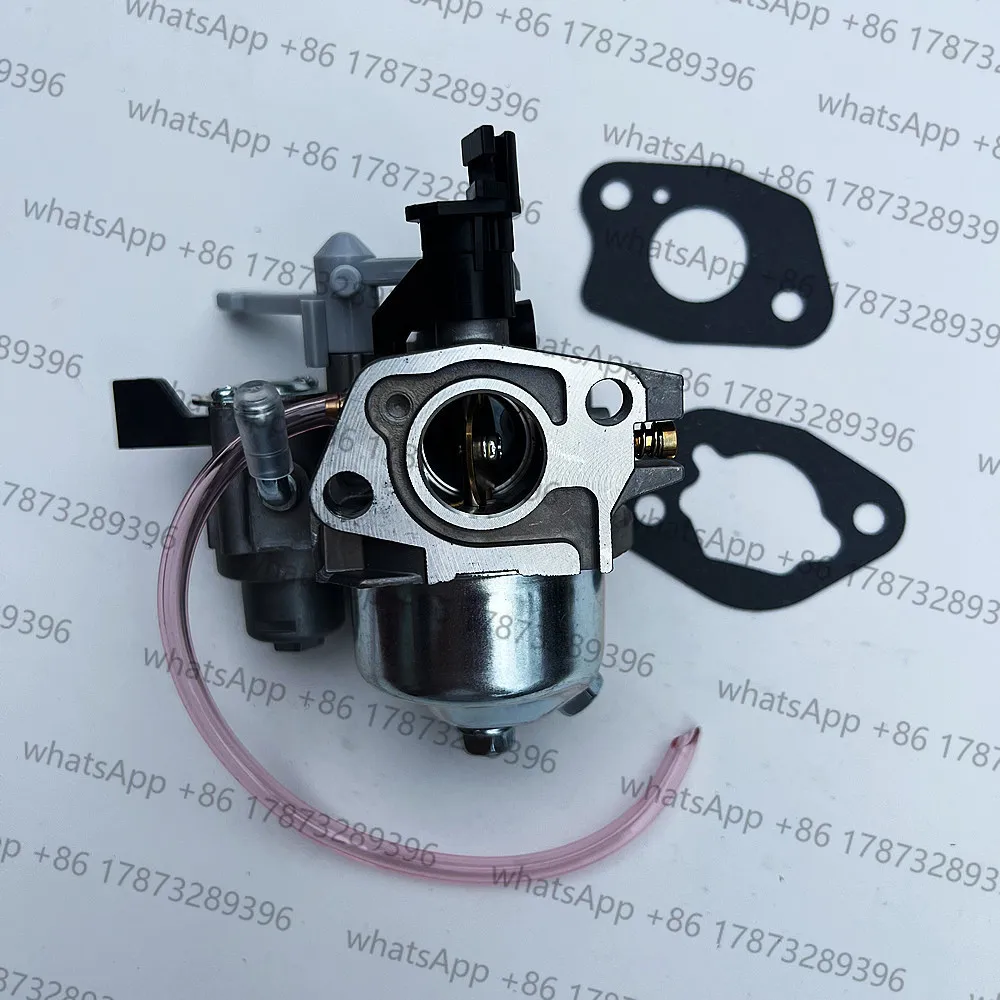 Фото Карбюратор P19 Huayi с маслопроводом обратки и шайбой для 168F 170F GX160 GX200 GX220 168 170, запчасти для компакторов и трамбовок №5
