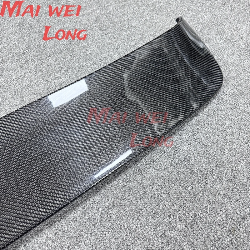 Фото Для Mercedes-Benz G-Class W463 W464 G63 G350 G500 G550 2007-2023 Высококачественный спойлер на крышу багажника из углеродного волокна, верхняя губа №5