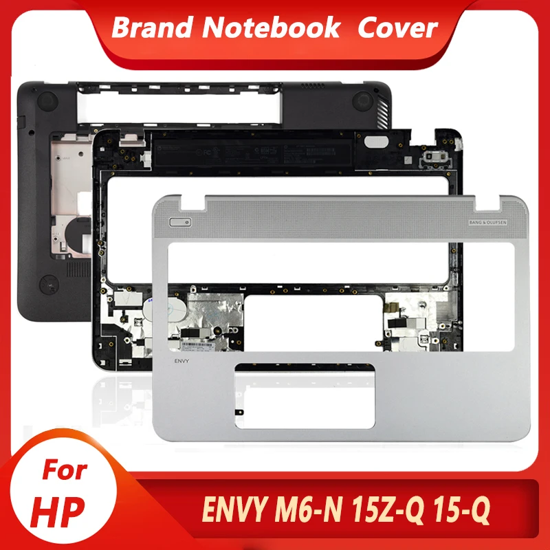 

Новые чехлы для ноутбуков HP ENVY15-Q 15Z-Q, чехол для рук, серебристая верхняя крышка в сборе 774153-001 760040-001 812188-001